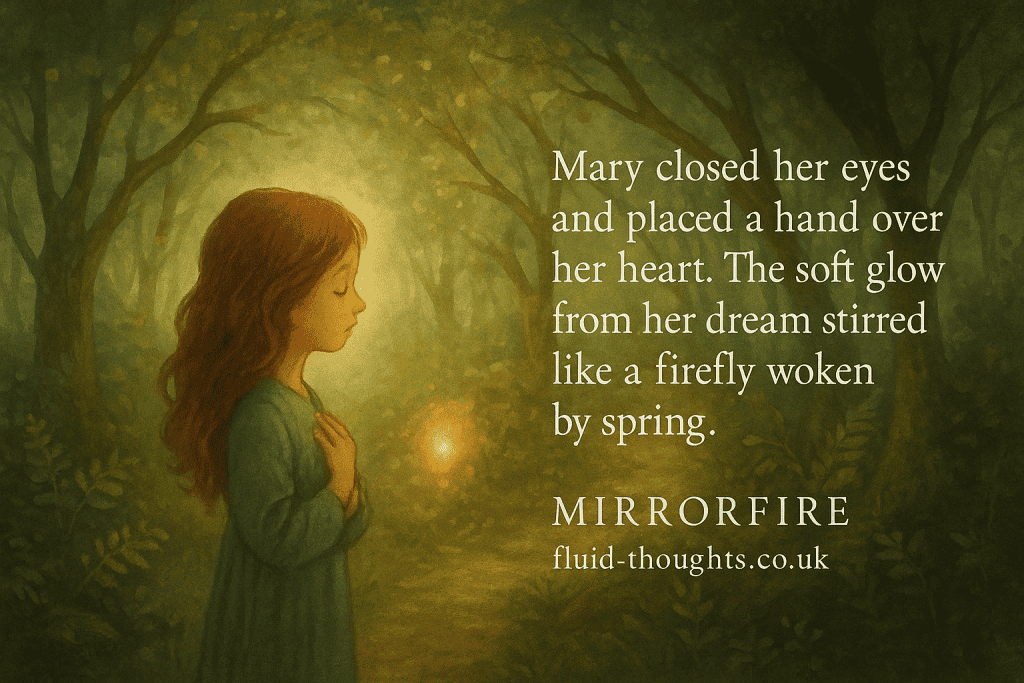 Gnostc Child Mary Closed Eyes