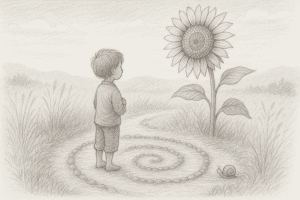 The Childs Spiritual Journey Through Fibonacci Phi