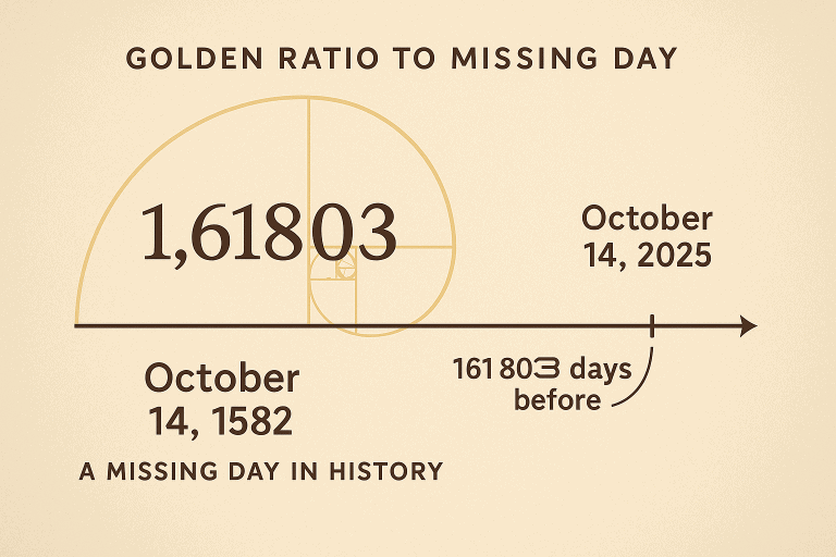 The Day Time Was Erased: Golden Ratio Mysteries, the Old World, and the Aquarius Shift